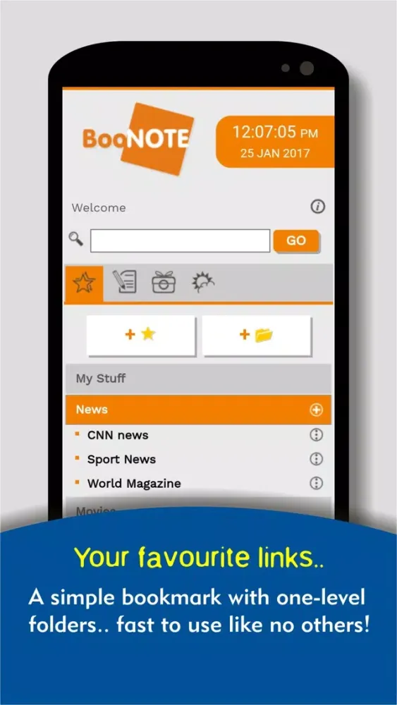 BooNote - PowerUp Browser Screenshots