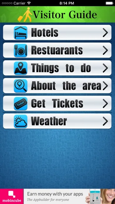 Captures d'écran de Branson Tourist Guide