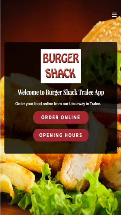Capturas de tela do Burger Shack