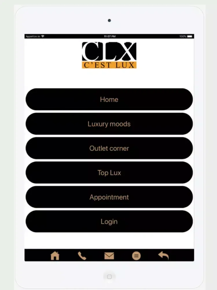 C'est Lux - CLX iPad  स्क्रीनशॉट