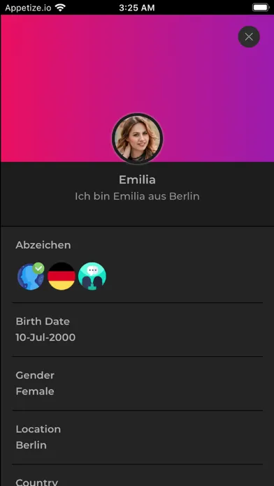 Deutscher Chatraum Ekran Görüntüleri