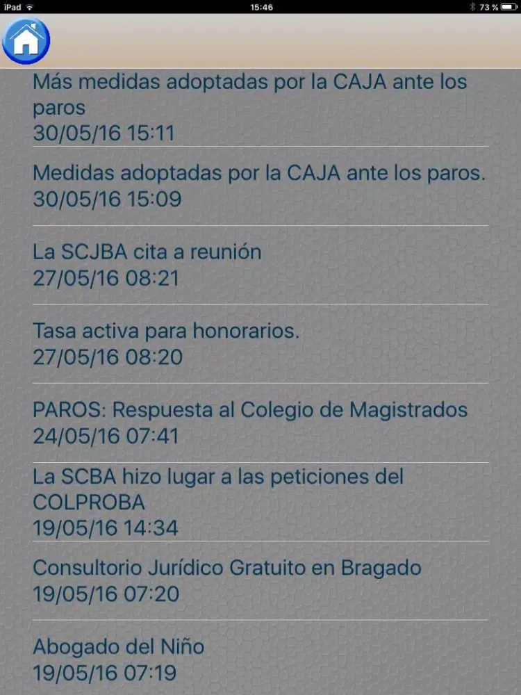 صور Colegio de Abogados Mercedes iPad 