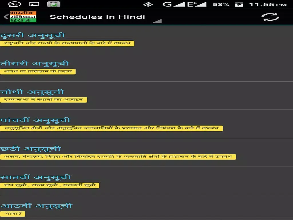 صور Constitution of India Hindi iPad 