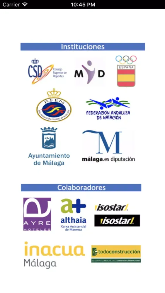 CESP WP INF MALAGA 2017 स्क्रीनशॉट