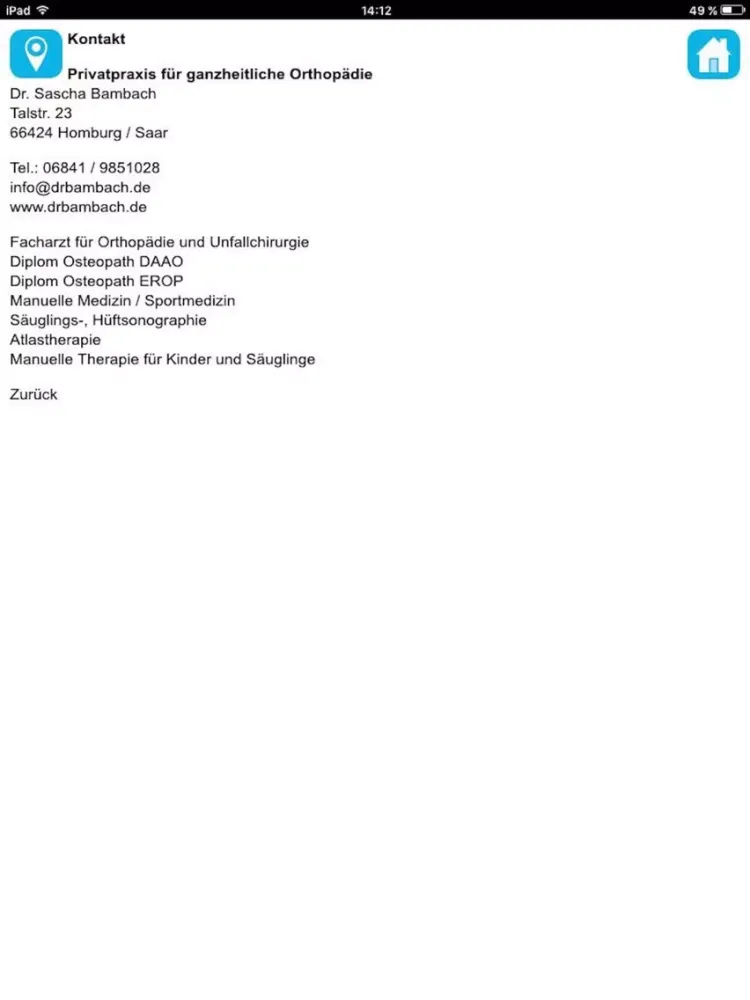 Скриншоты Dr. Sasha Bambach iPad 