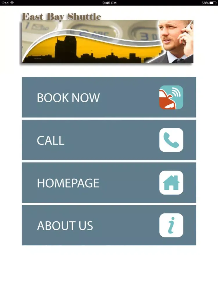 East Bay Shuttle iPad 应用截图