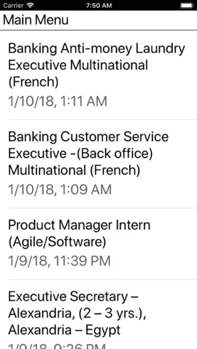 Egypt Jobs Screenshots