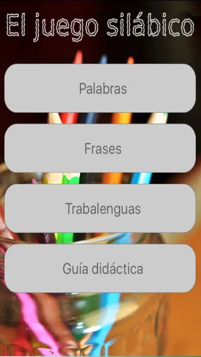 El juego silabico LITE應用截圖