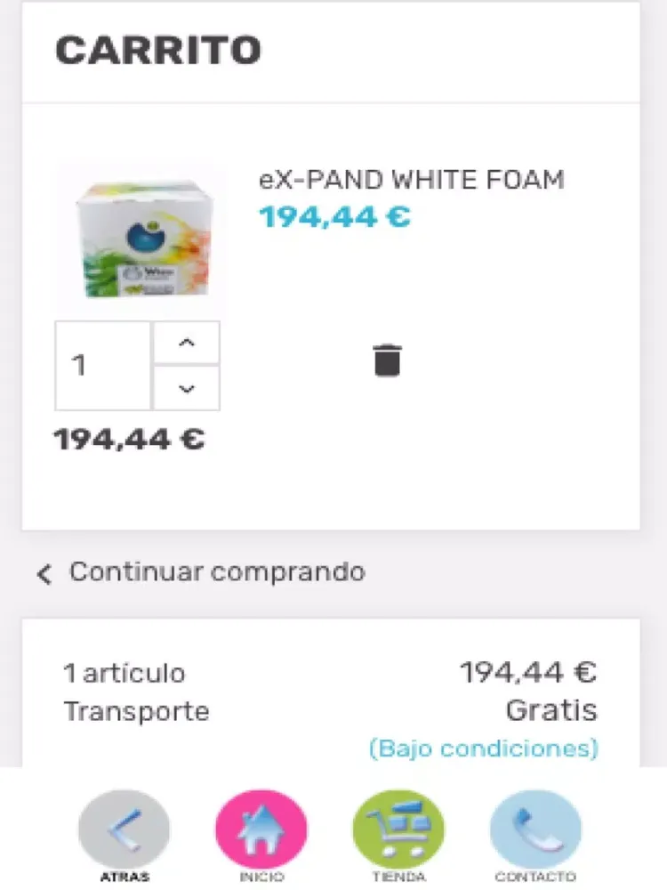 Captures d'écran de EX-PAND iPad 