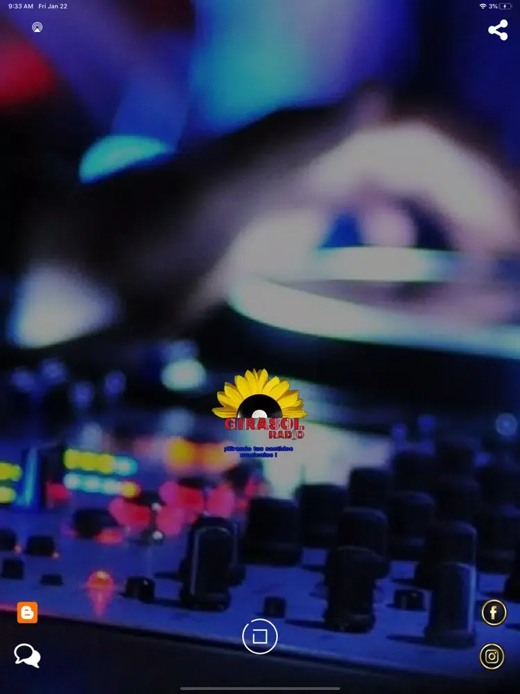 Girasol Radio App iPad  스크린샷
