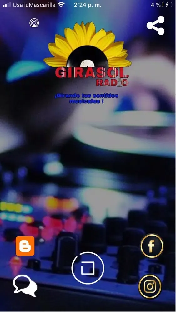 Girasol Radio App 스크린샷