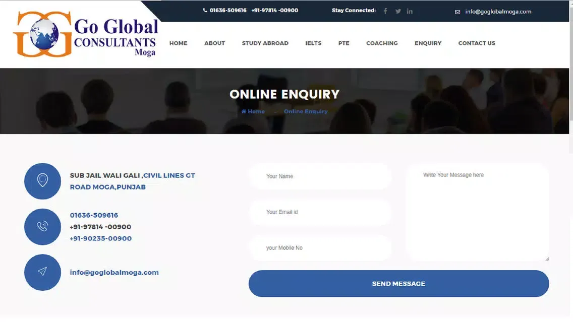 Capturas de pantalla de Go Global Consultants Moga