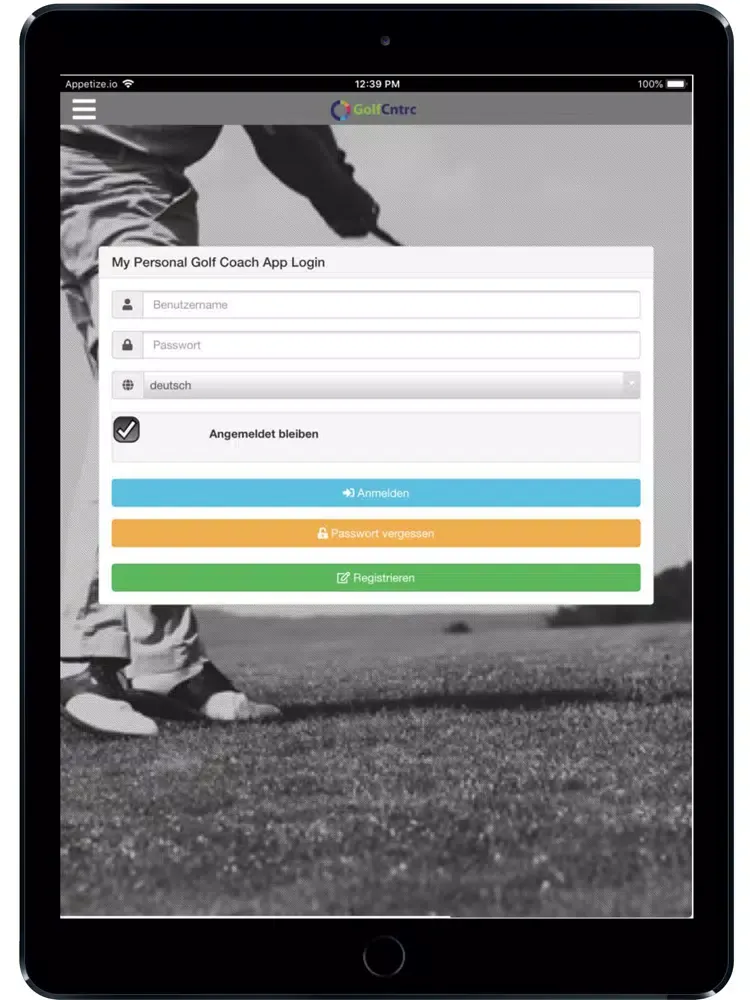 Captures d'écran de GolfCntrc - MPG iPad 