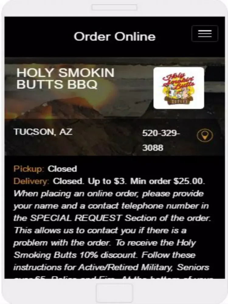 Holy Smokin Butts BBQ iPad 應用截圖