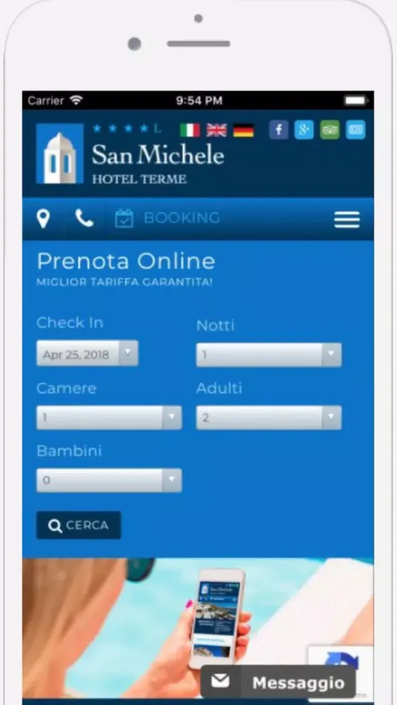 Capturas de pantalla de Hotel Terme San Michele