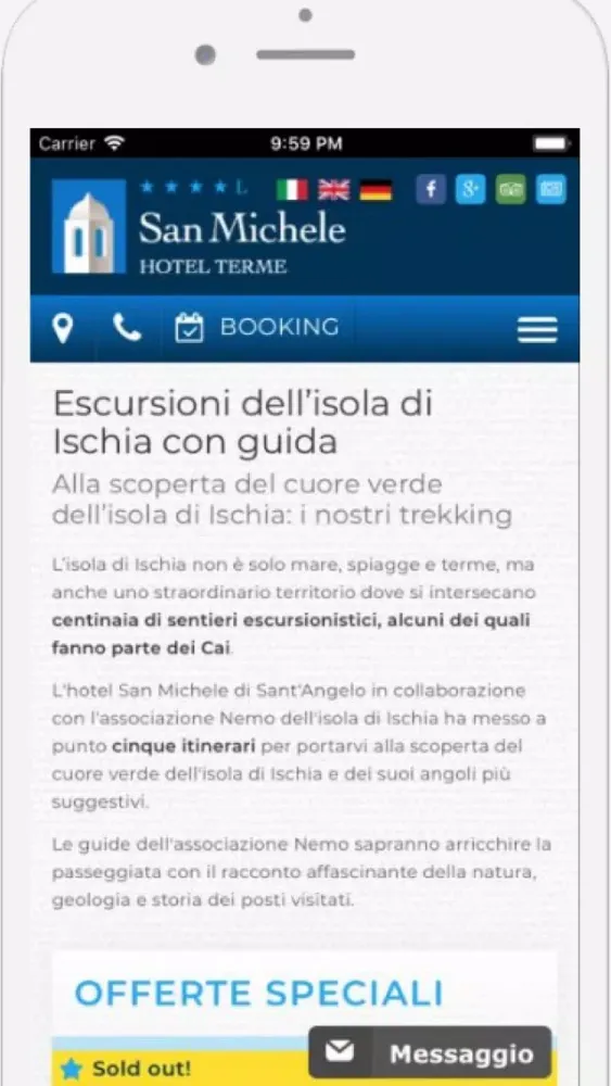 Capturas de pantalla de Hotel Terme San Michele