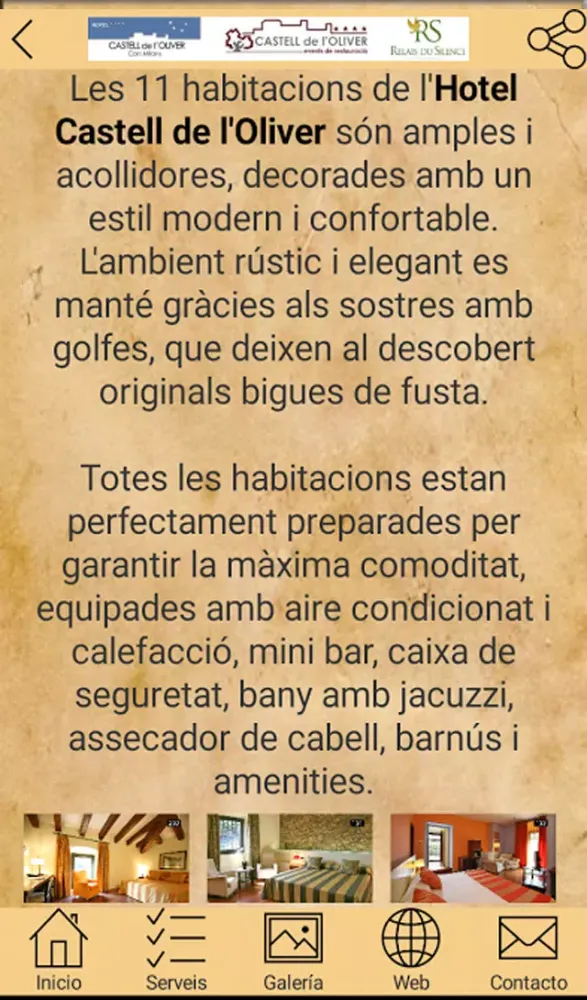 Capturas de pantalla de Hotel Castell de L´Oliver