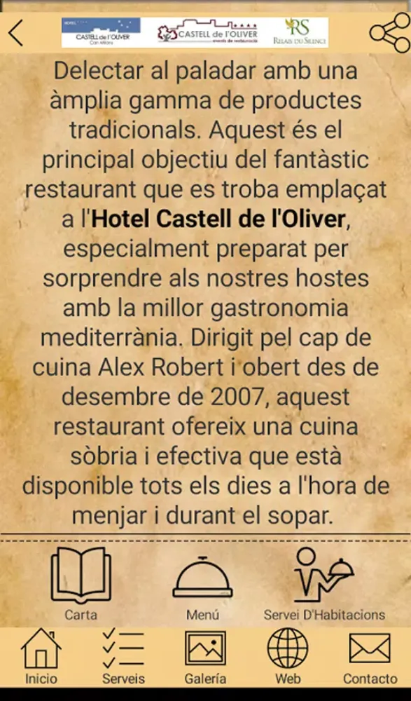 Capturas de pantalla de Hotel Castell de L´Oliver