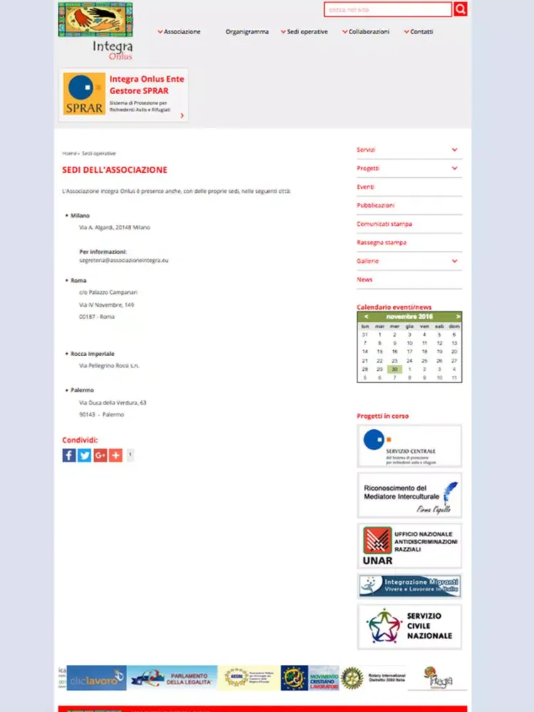 Capturas de pantalla de Integra Onlus iPad 