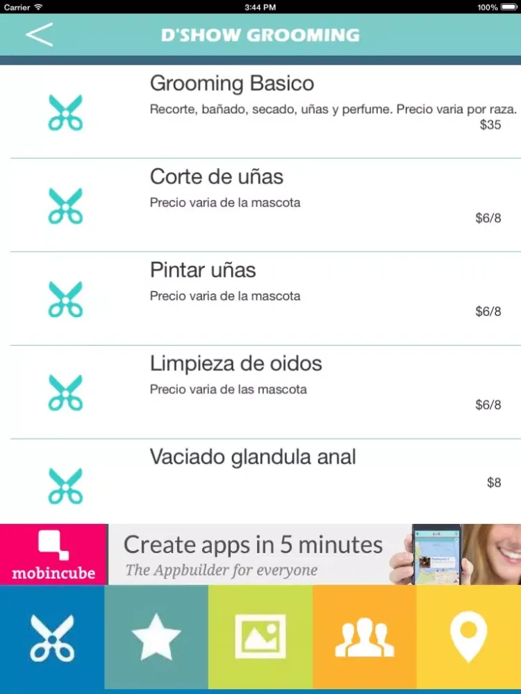 DShow Grooming iPad  سکرین شاٹس