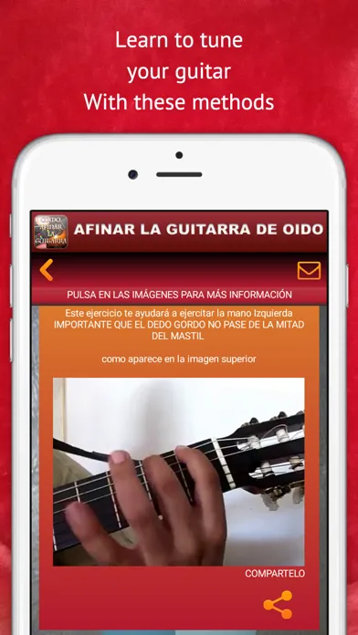 Capturas de pantalla de Como Afinar de oído