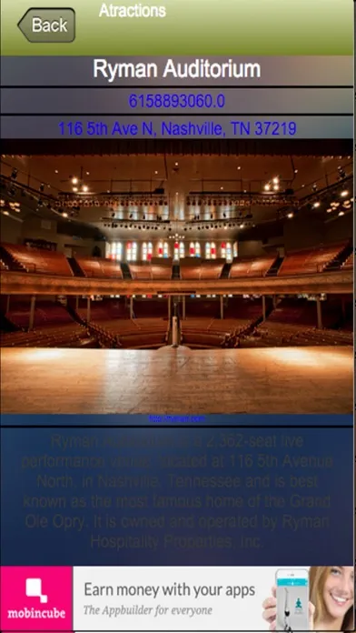 Nashville TN Tourist Guide স্ক্রিনশট