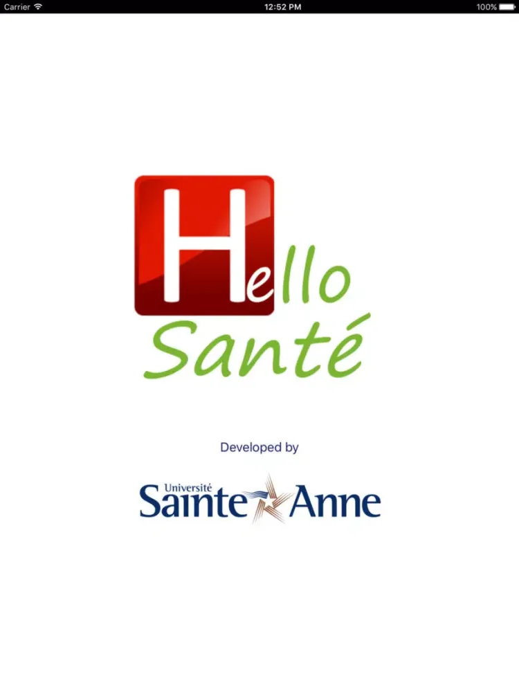 صور Hello Santé - Nova Scotia’s health centres iPad 