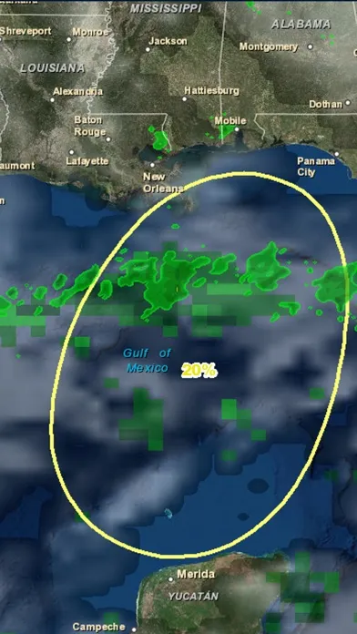 Capturas de pantalla de Atlantic Hurricane Tracker