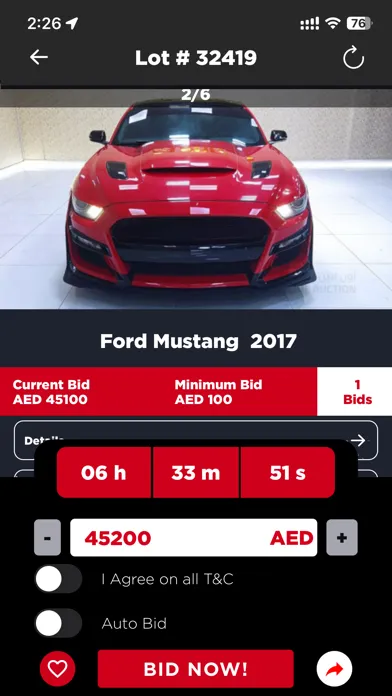 Online Auction应用截图