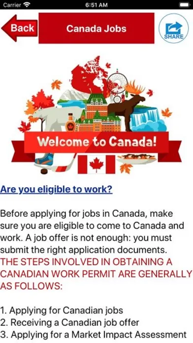 Jobs Canada سکرین شاٹس
