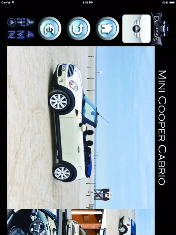 Capturas de pantalla de Exclusive Rental Cars iPad 