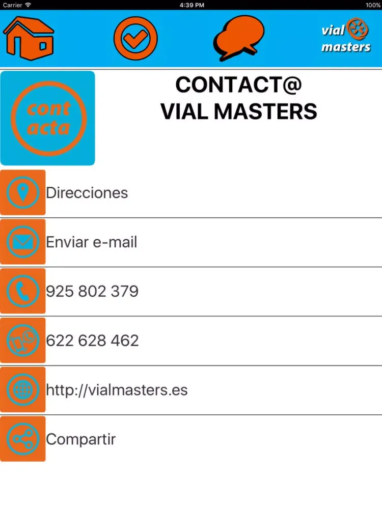 Test Autoescuela VM iPad  Screenshots