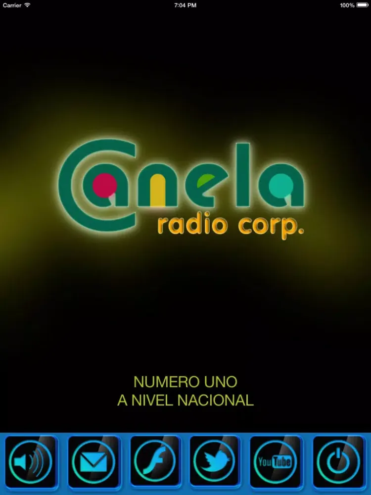 Captures d'écran de Radio Canela iPad 