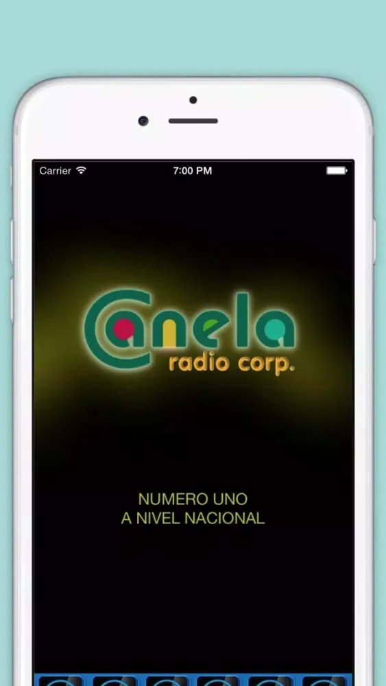 Captures d'écran de Radio Canela