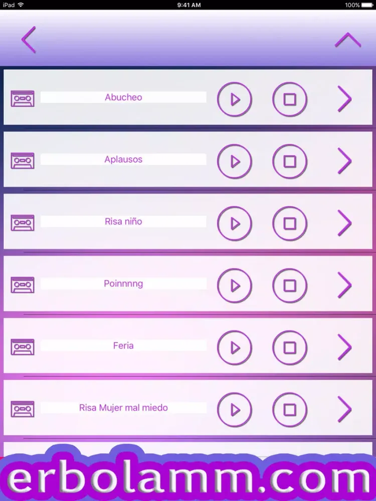 Free Frases Sonidos Compartir iPad  스크린샷