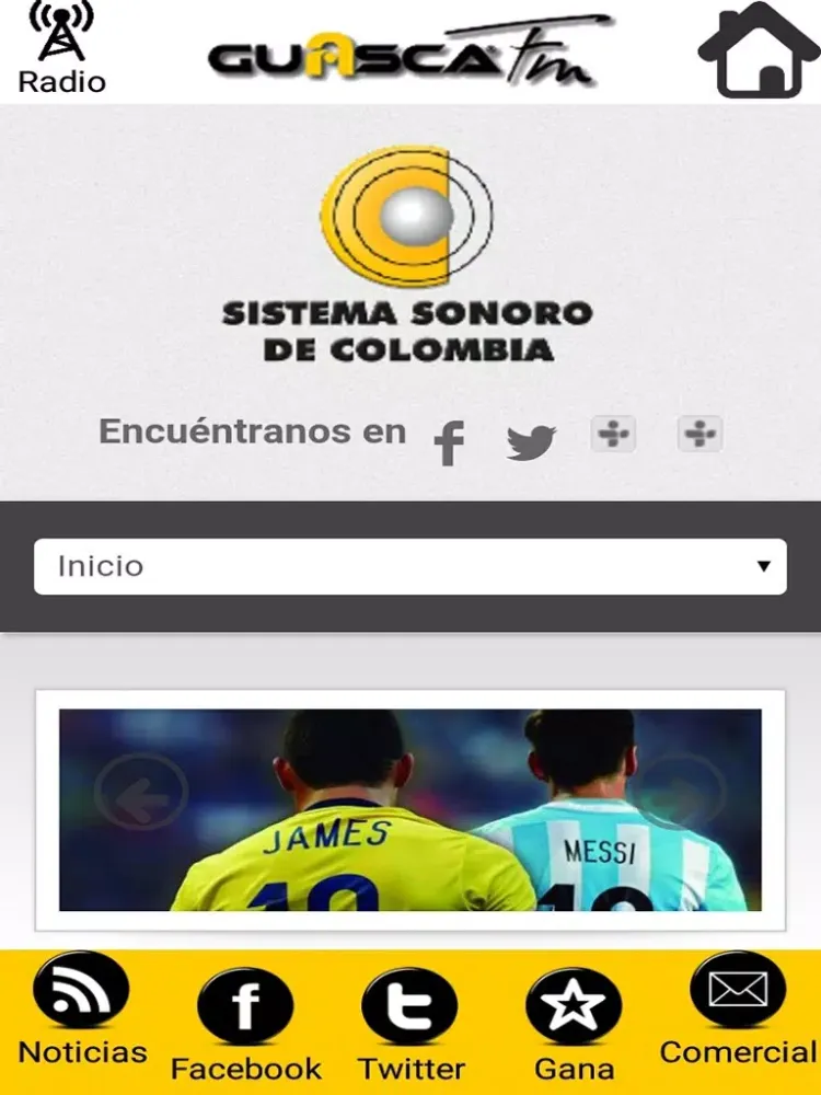 Guasca FM iPad  سکرین شاٹس