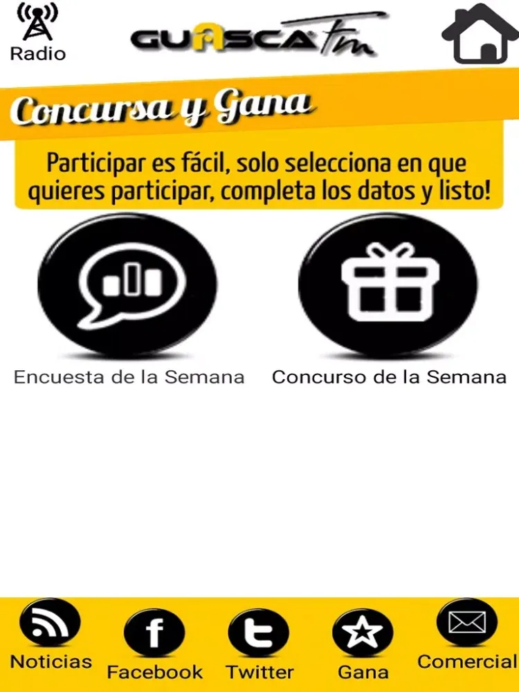 Guasca FM iPad  سکرین شاٹس