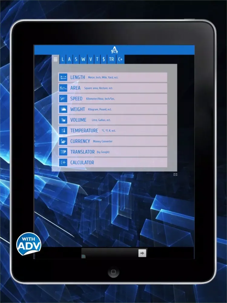 Any Converter (with ADV) iPad  스크린샷