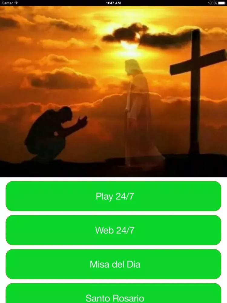 24/7 Con Jesus iPad 应用截图