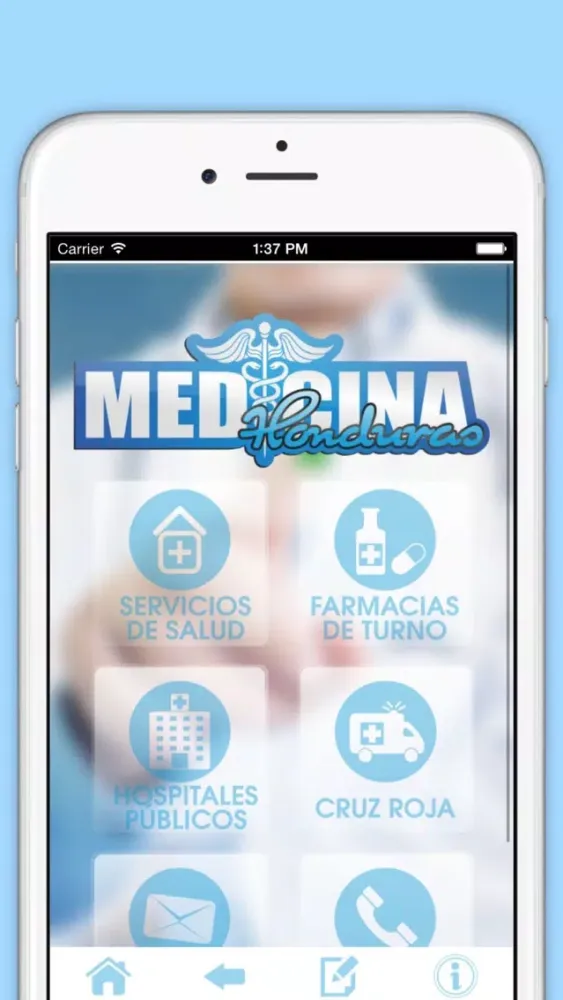 Captures d'écran de Medicina Honduras