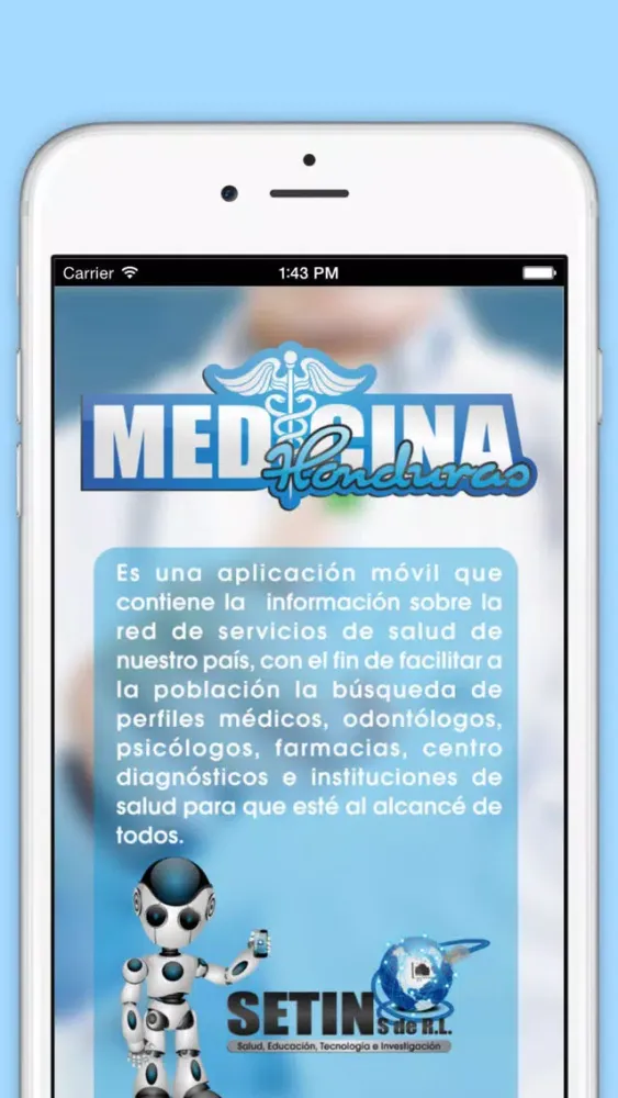 Captures d'écran de Medicina Honduras
