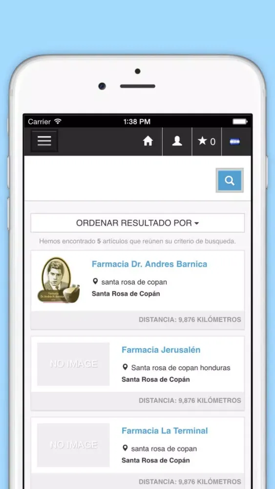 Captures d'écran de Medicina Honduras