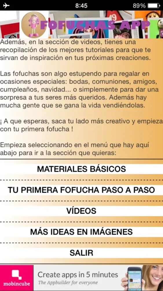 Capturas de pantalla de Fofuchas App