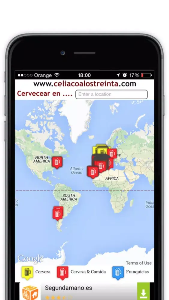 Cervezas Sin Gluten应用截图