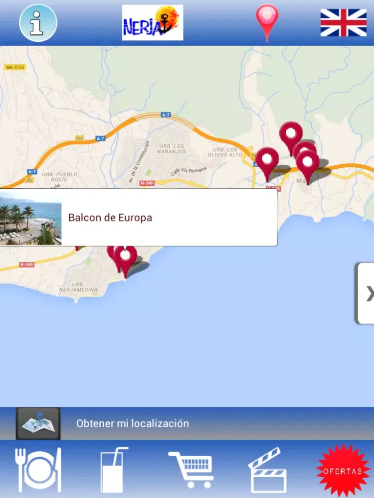 Guide of Nerja iPad 应用截图