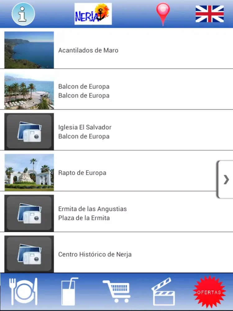 Guide of Nerja iPad 应用截图