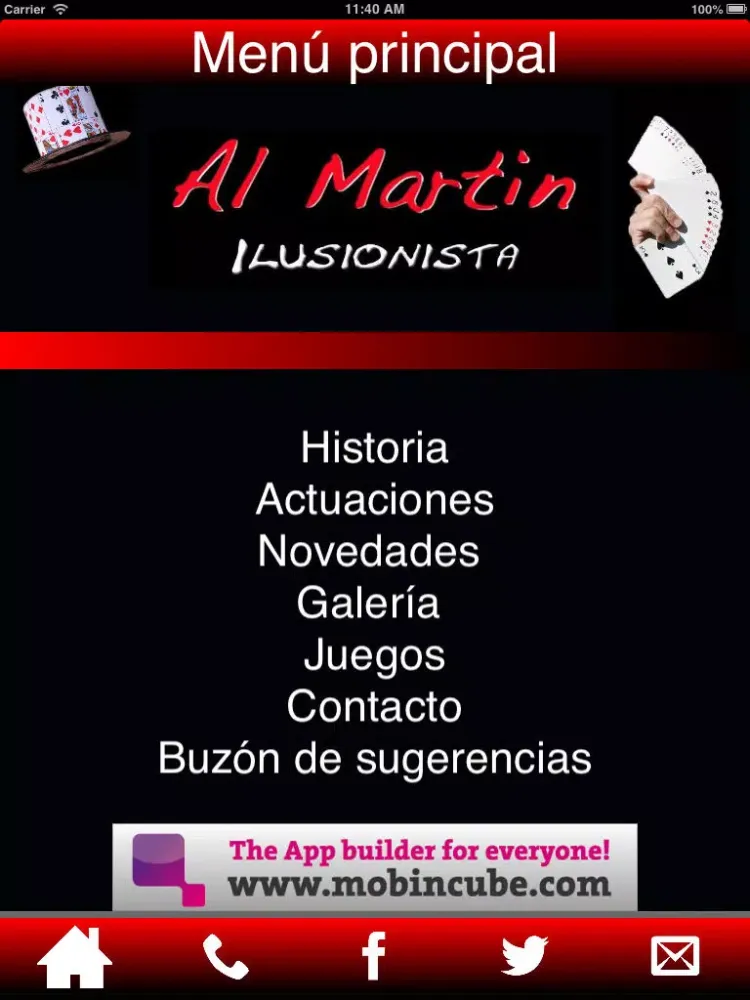 Скриншоты Al Martin iPad 