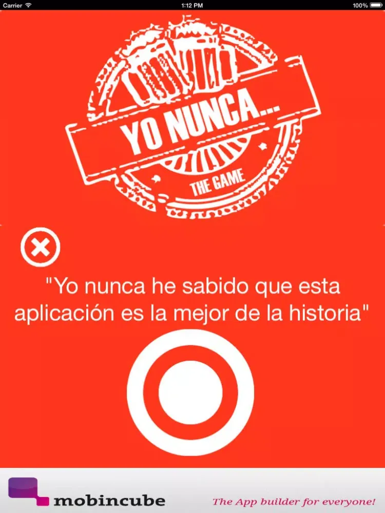 Yo Nunca - The Game iPad 应用截图