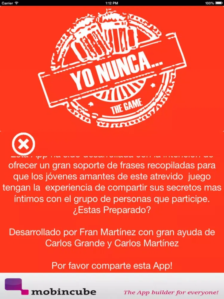 Yo Nunca - The Game iPad 应用截图