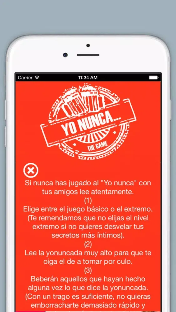 Yo Nunca - The Game应用截图